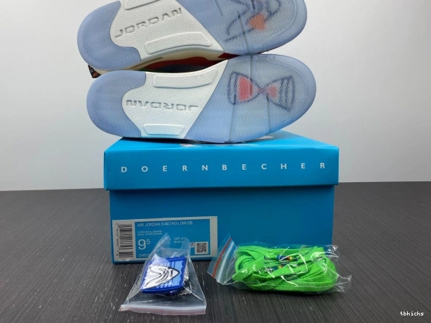 Rep TBK Doernbecher Low Air 5 DR6287-486 Jordan 0815